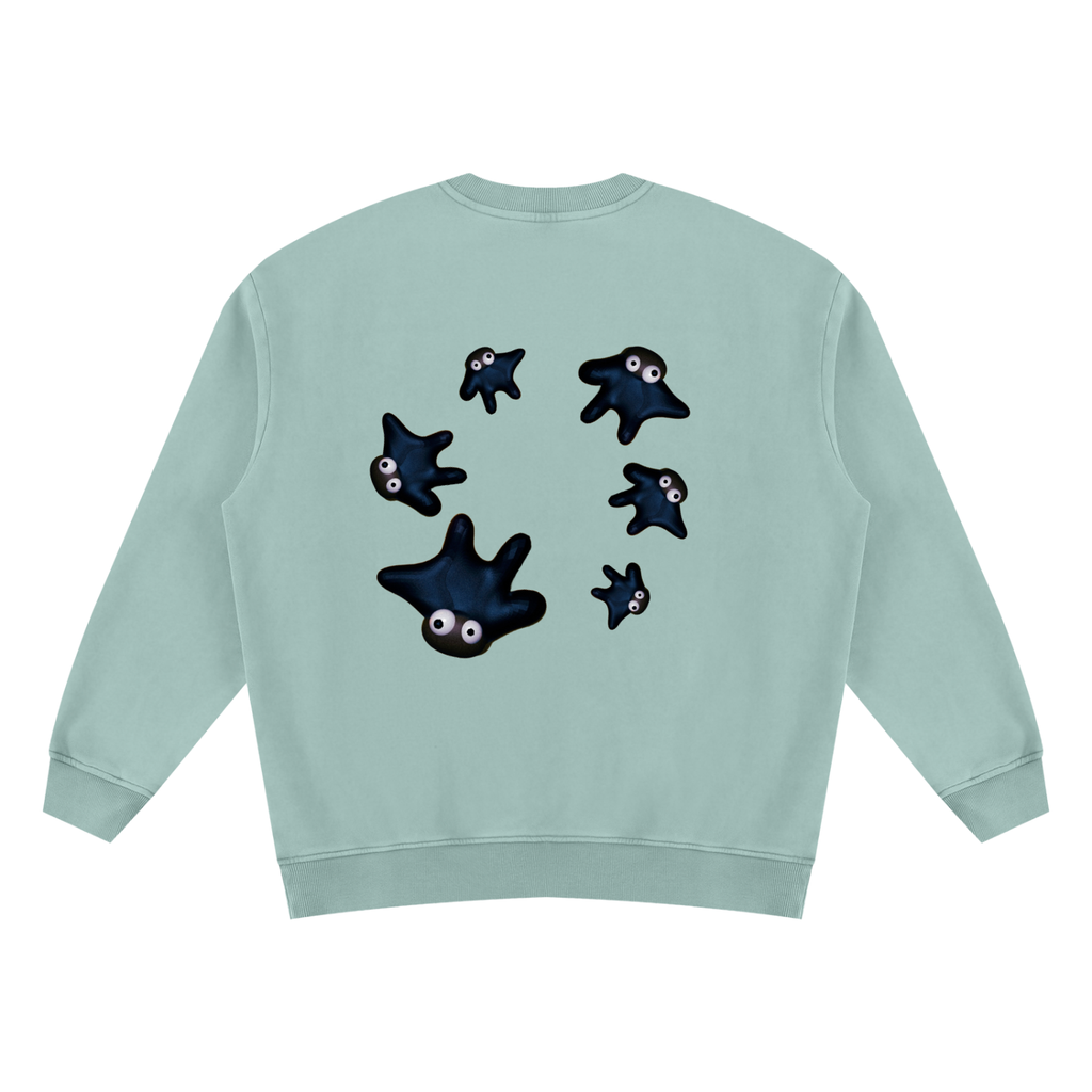 GREEN CAMO SWEATER