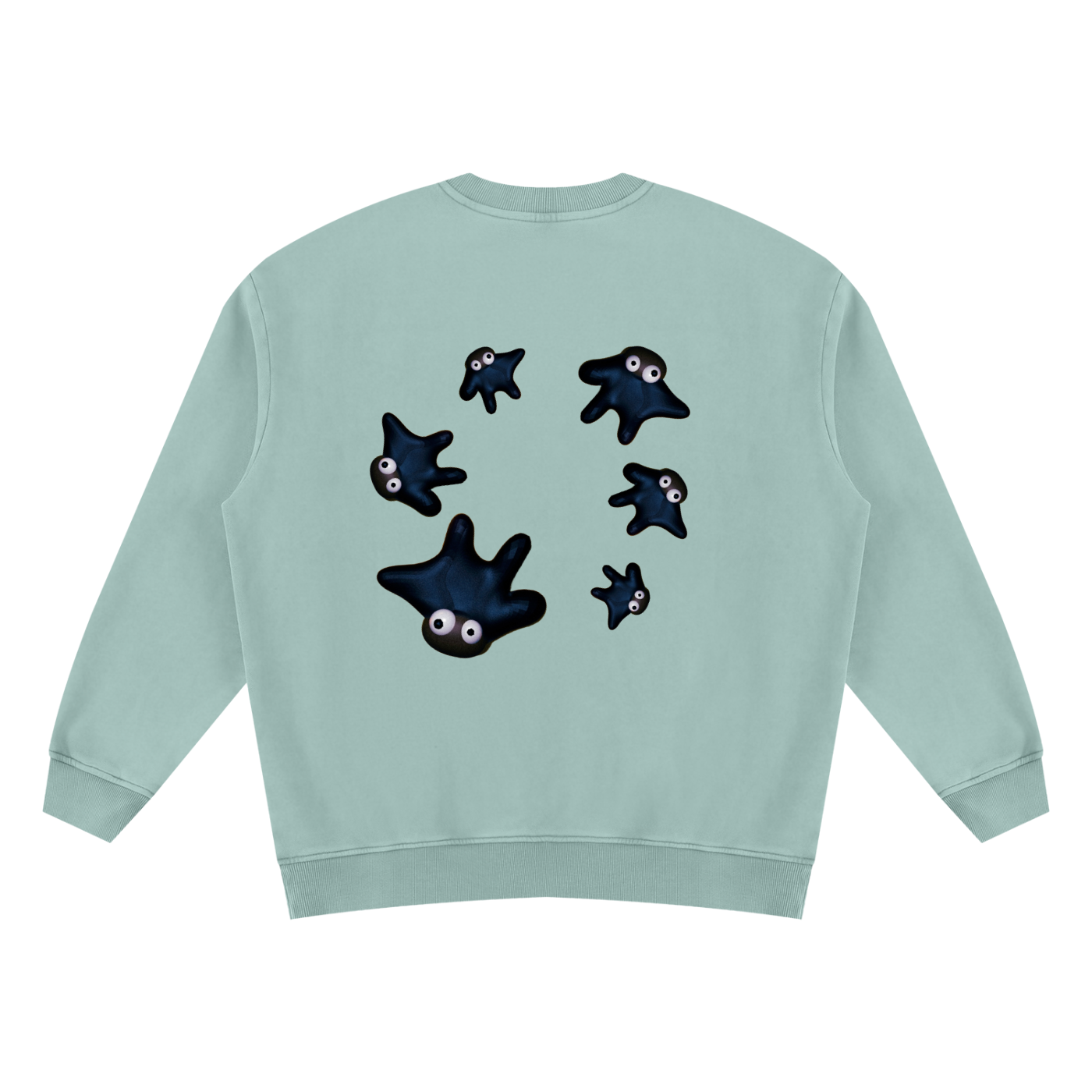 GREEN CAMO SWEATER
