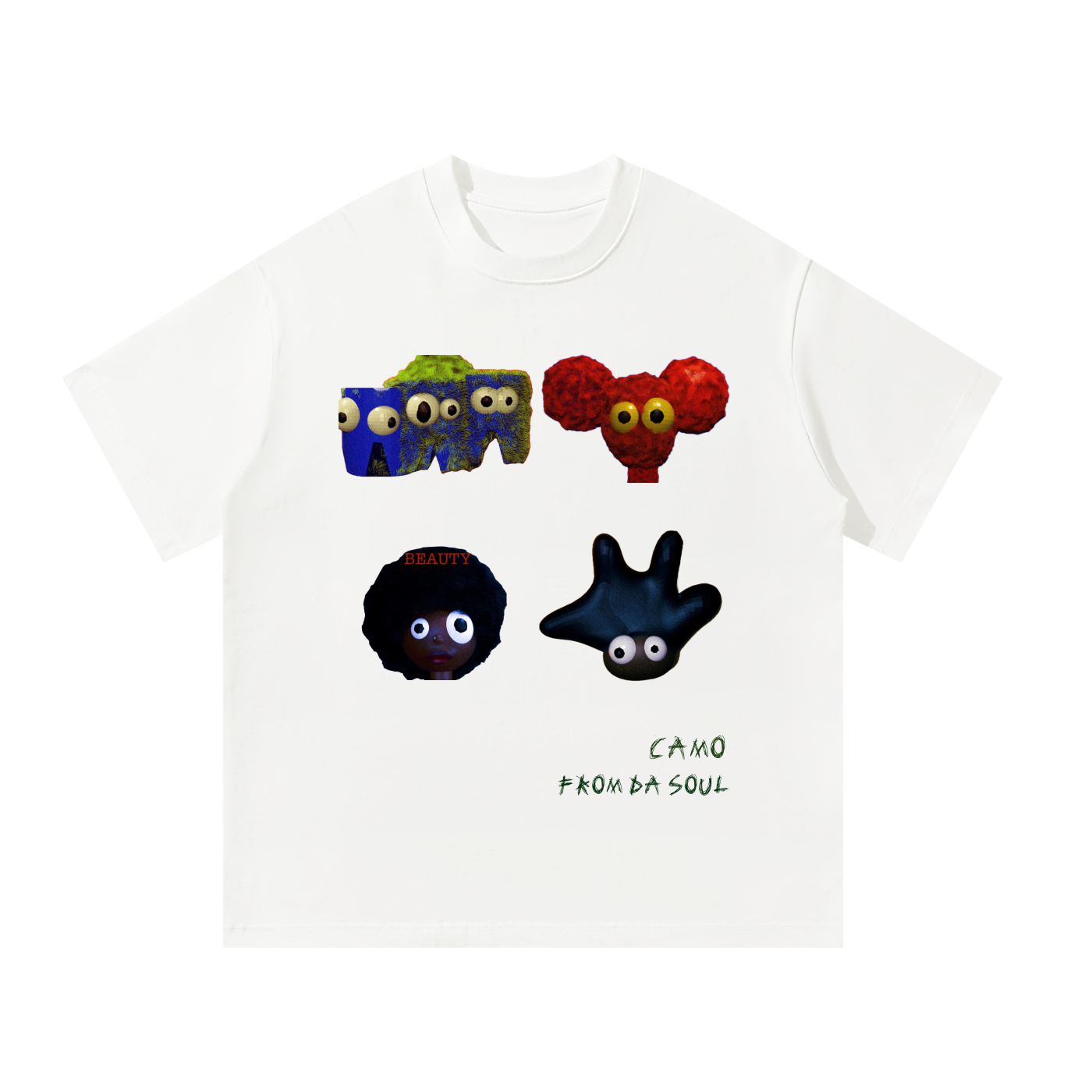 CAMO & FRIENDS TEE
