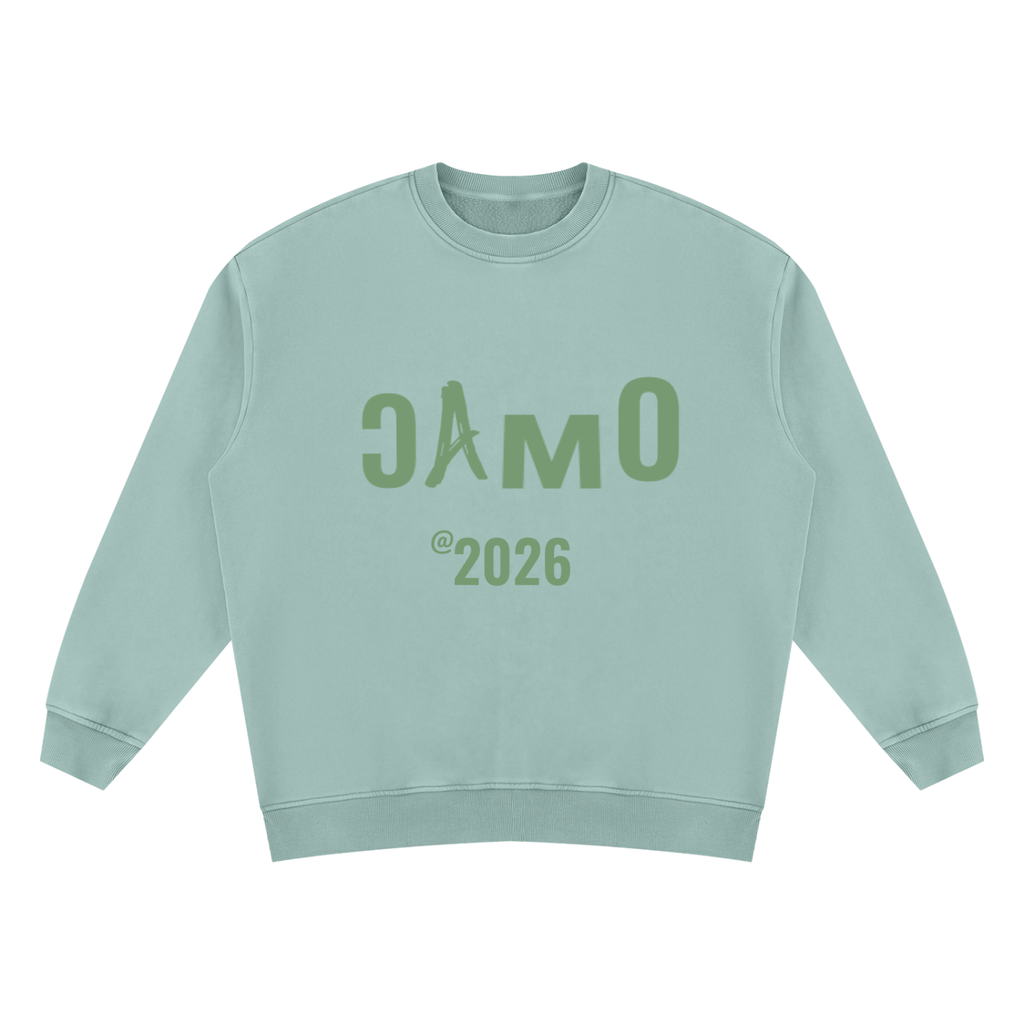 GREEN CAMO SWEATER